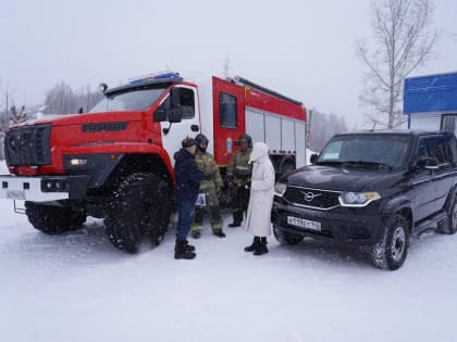 В частном секторе района Чебал-Су состоялся плановый рейд в рамках выполнения мероприятий по профилактике пожарной безопасности.