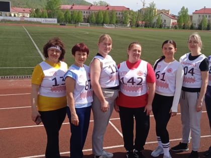 В марафоне ГТО «Олимпийский резерв» воспитатели детского сада № 34