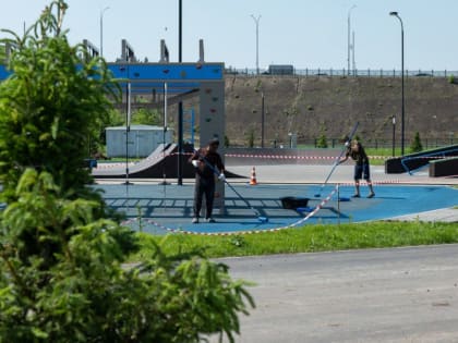 В Кемерове благоустраивают живописную локацию