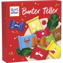 Ritter Sport Schokolade Bunter Teller Weihnachten