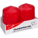 Jeden Tag Stumpen rot 2er 80x55mm