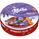 Milka Weihnachts-Teller