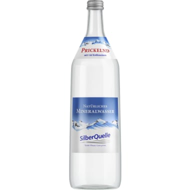 Silberquelle prickelnd 6x 1,0 Liter
