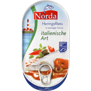 Norda Heringsfilets Italia Sauce