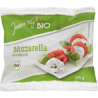 Jeden Tag Bio Bio Mozzarella 45%