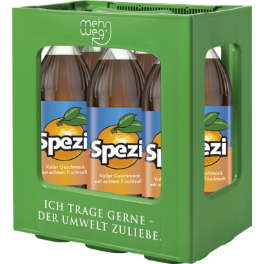 Spezi Spezi Orange Glas 6 x 1 Liter
