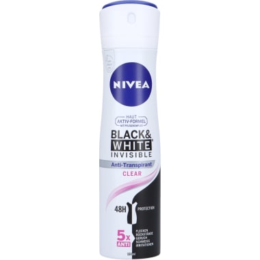 Nivea Invisible Black & White Clear Deo-Spray