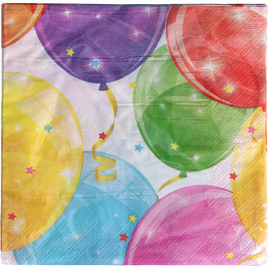 Servietten Ballons