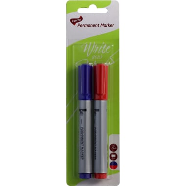 Kyome Permanent Marker blau rot 3 mm