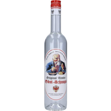 Die Tiroler Kräuterdestillerie Obst Schnaps 35%