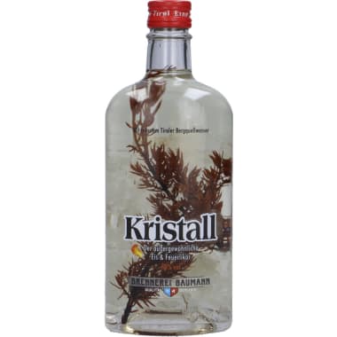 Die Tiroler Kräuterdestillerie Kristall Eis & Feuer Likör 50%