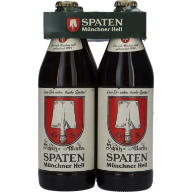 Spaten Hell 4er-Packung