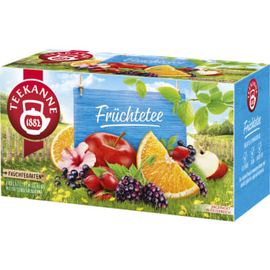Teekanne Früchtegarten Früchtetee