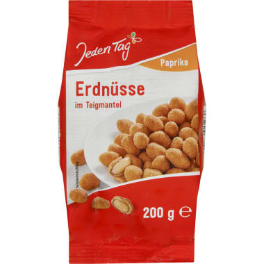 Jeden Tag Erdnüsse im Teigmantel Paprika