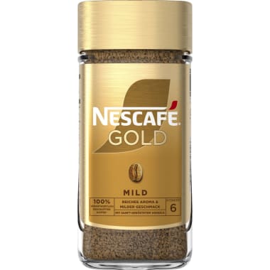 Nescafe Gold mild Löskaffee