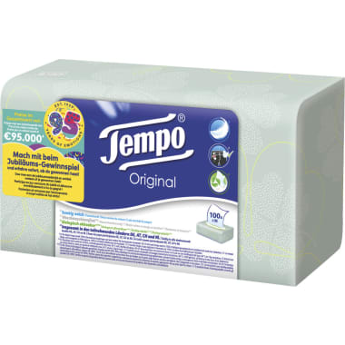 Tempo Taschentücher Original Box 80 Stück 4-lagig