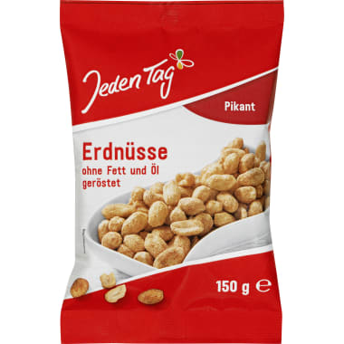 Jeden Tag Würz-Erdnüsse