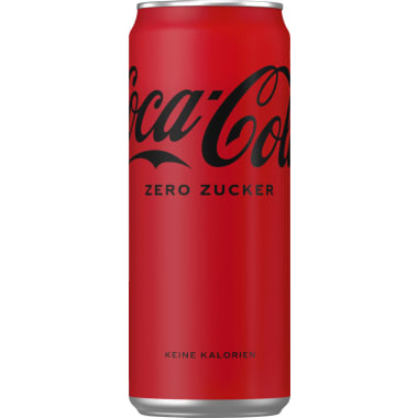 Coca-Cola Zero 0,33 Liter Dose