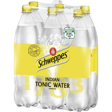 Schweppes Tonic Water 6 x 1,25 Liter