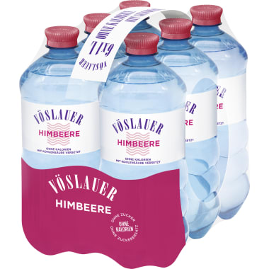 Vöslauer Vöslauer Flavours Himbeere 6x1,0l PET EW