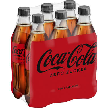 Coca-Cola Zero 6x0,5 Liter