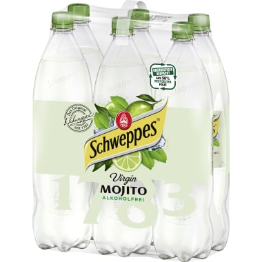 Schweppes Schweppes Virg. Mojito 6x1,25L PET EW(*)