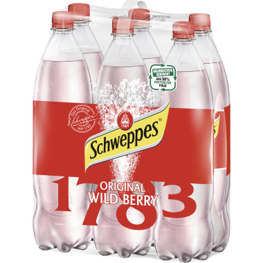 Schweppes Schweppes Wild Berry 6x1,25L PET EW(*)