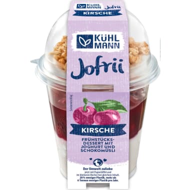 Kühlmann Frühstücksbecher Kirsche Müsli