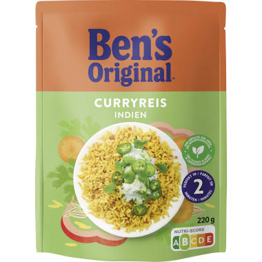 Ben's Original Express Curryreis Indien 2 Minuten