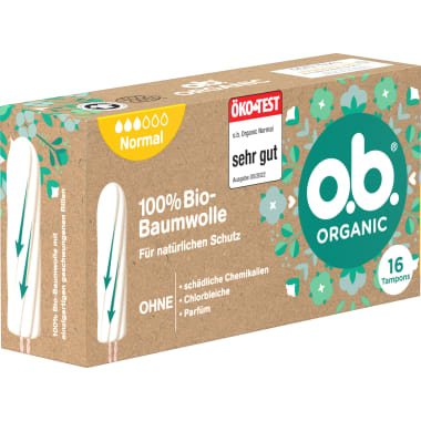 o.b. Bio Organic Tampon Normal