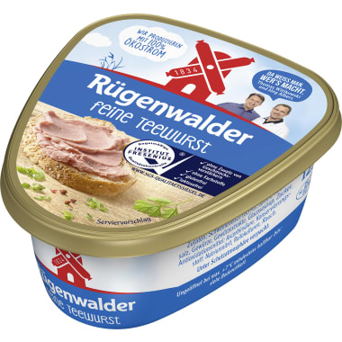 Rügenwalder Mühle Teewurst fein