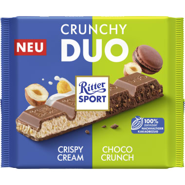 Ritter Sport Crunchy Duo Tafel