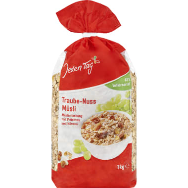Jeden Tag Müsli Trauben-Nuss