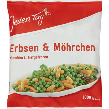 Jeden Tag Erbsen & Karotten