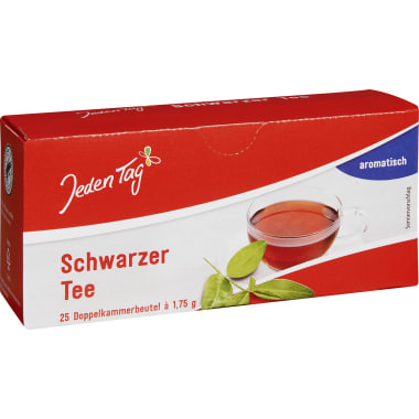 Jeden Tag Schwarztee