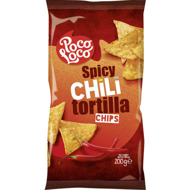 Poco Loco Chips Tortilla Chili