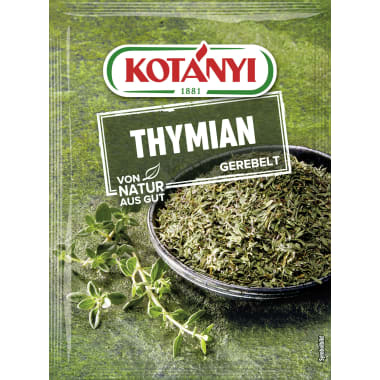 Kotanyi Thymian gerebelt