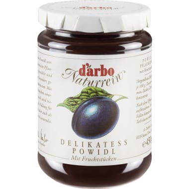 Darbo Naturrein Delikatess Powidl Pflaumenmus