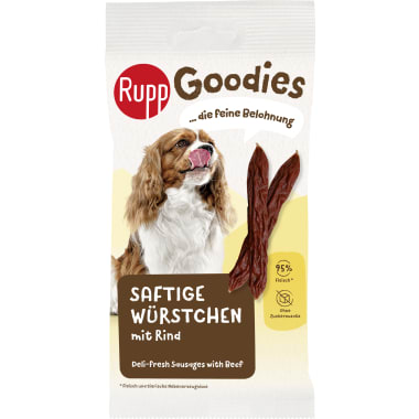 Rupp Goodies Saftige Würstchen mit Rind 4er-Packung