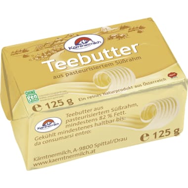 Kärntnermilch Teebutter
