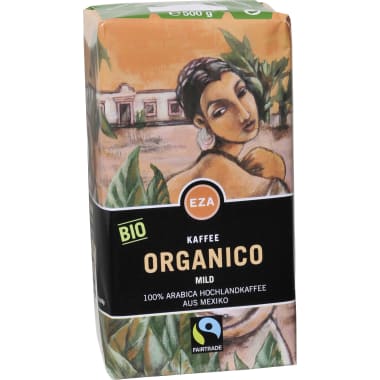 EZA Bio Kaffee Organico Mild gemahlen