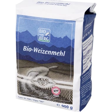 BIO vom BERG Tiroler Bio Weizenmehl W700
