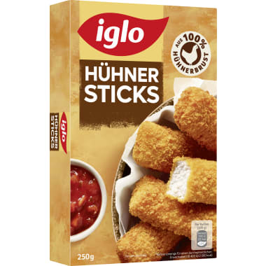 Iglo Hühner Sticks