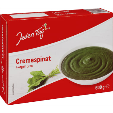 Jeden Tag Cremespinat