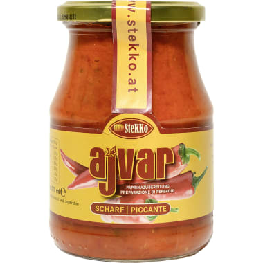 Stekko Ajvar Paprikazubereitung scharf