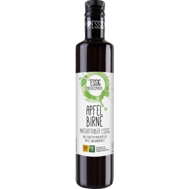 Essigmacherinnen Bio Apfel-Birnen Essig naturtrüb