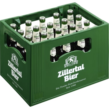 Zillertal Bier Pils 20x 0,5 Liter