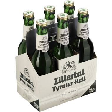 Zillertal Bier Tyroler Imperial Hell 6x 0,33 Liter