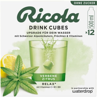 Ricola Drink Cubes Verbene Citrus