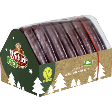 Wicklein BIO Lebkuchen-Herzen vegan